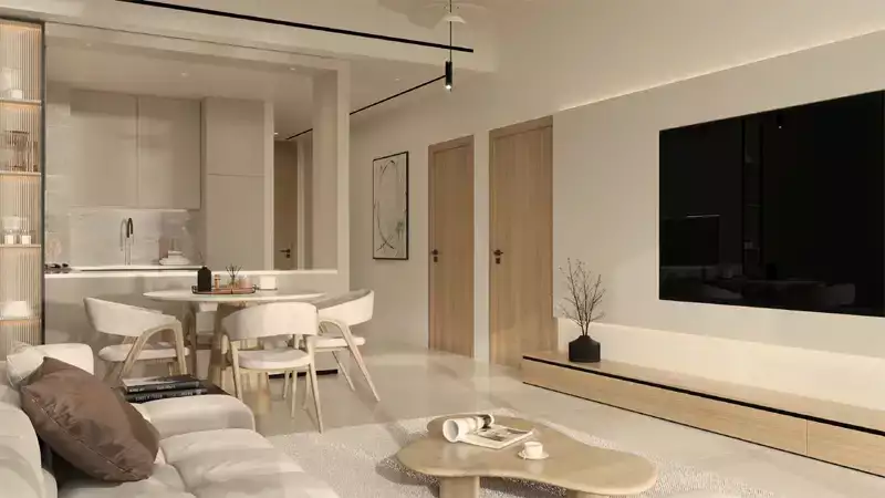 Living and Dining_ayan heights